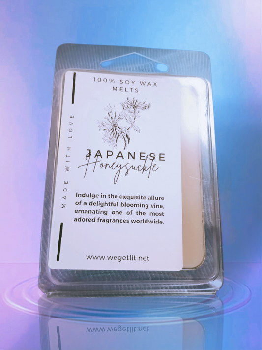 Japanese Honeysuckle Soy Wax Melts - Strong Scented